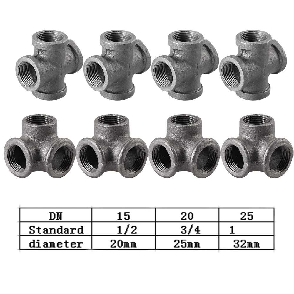 10 Pcs Cast Iron threaded 1/2