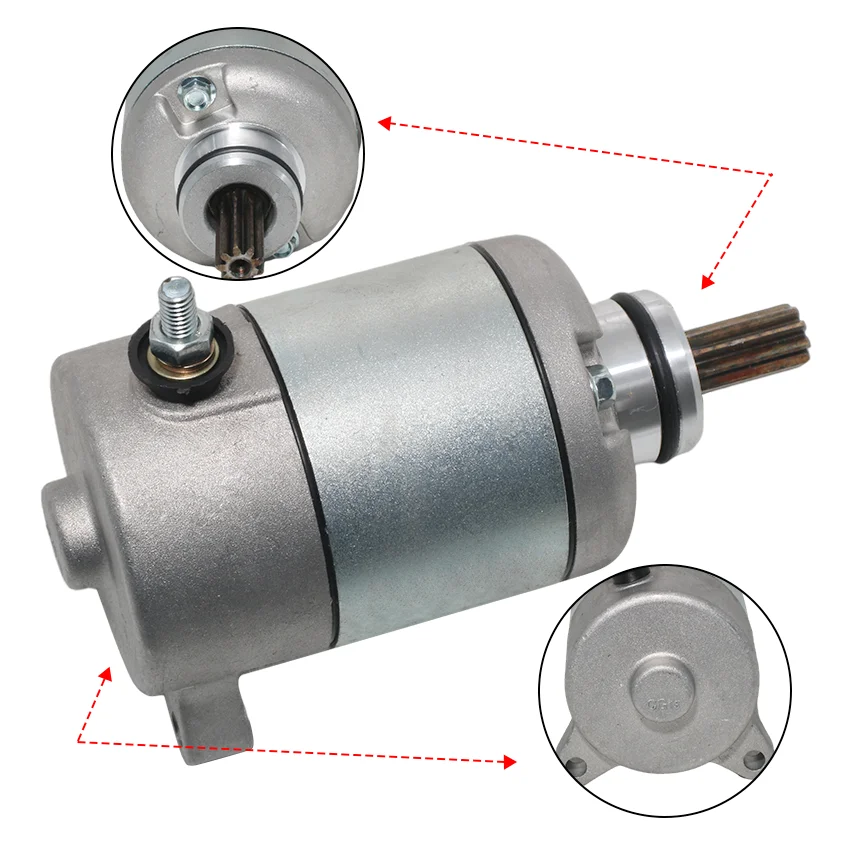 

Электрический стартер мотоцикла для Honda CBR125 CBR125R JC50 CB125R ABS CBR150R 2010-2020 OEM: 31200-KPP-T01