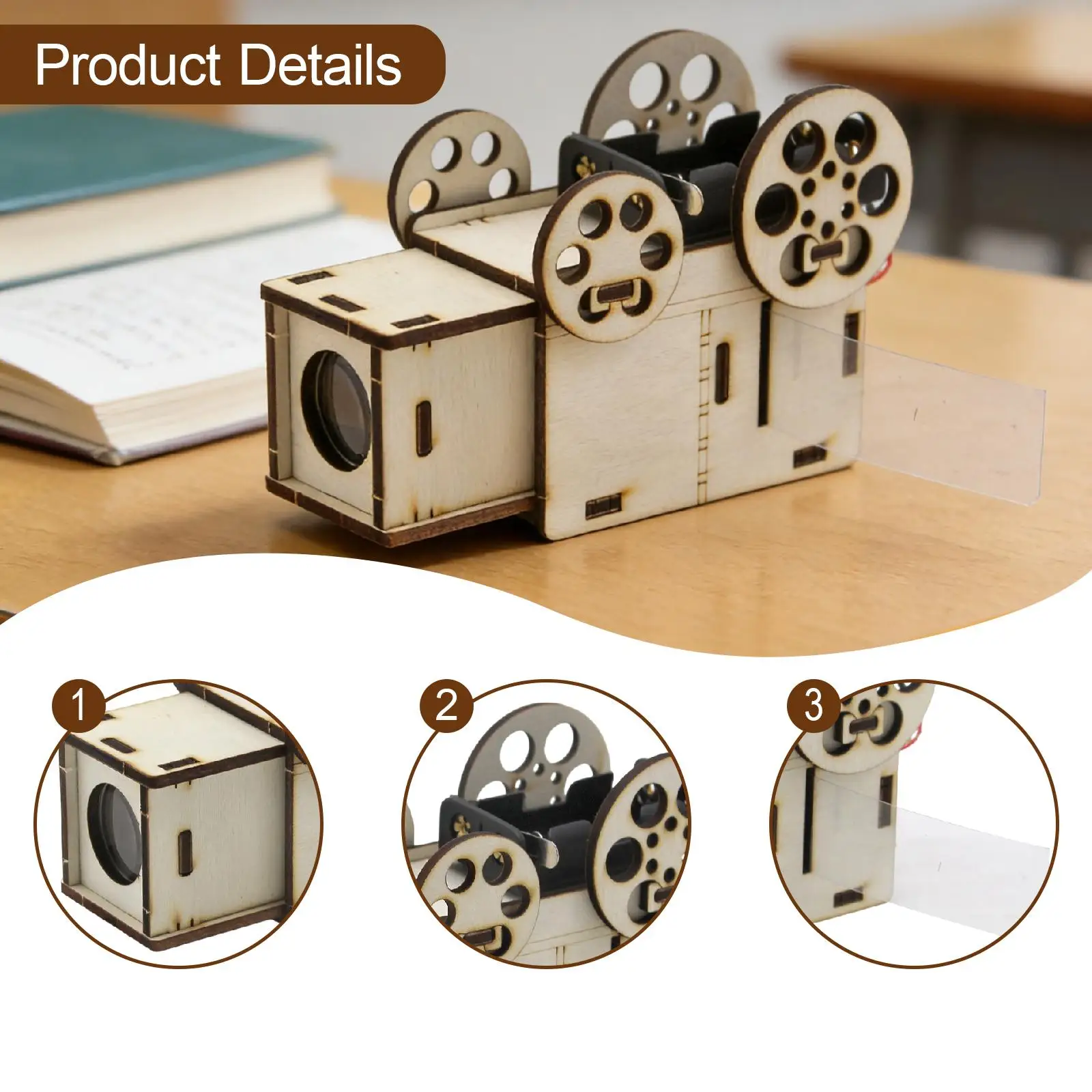 

Slide Projector Assembly Kit Hand on Abilities Birthday Gifts Classroom Project Accessories