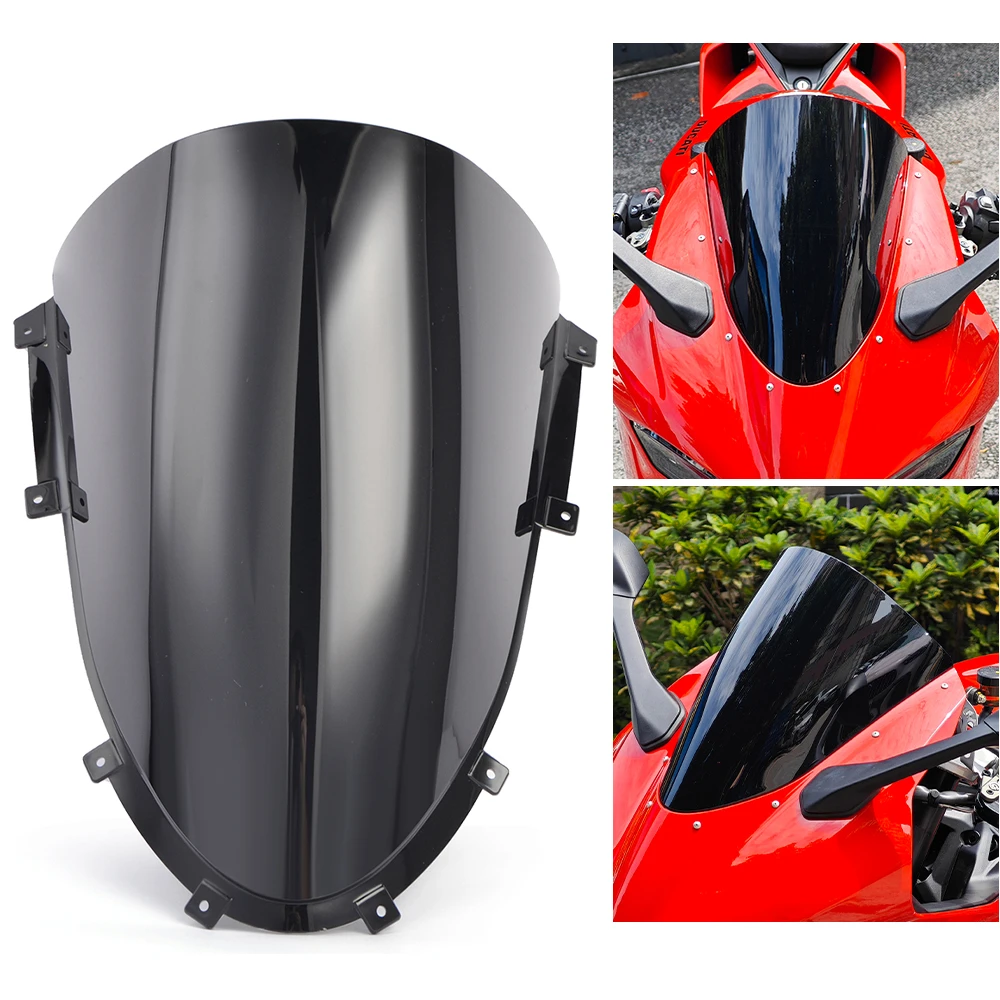PanigaleV2 Windscreen Windshield For Ducati Panigale V2 2025 2026 Motorcycle Sport Wind Deflector