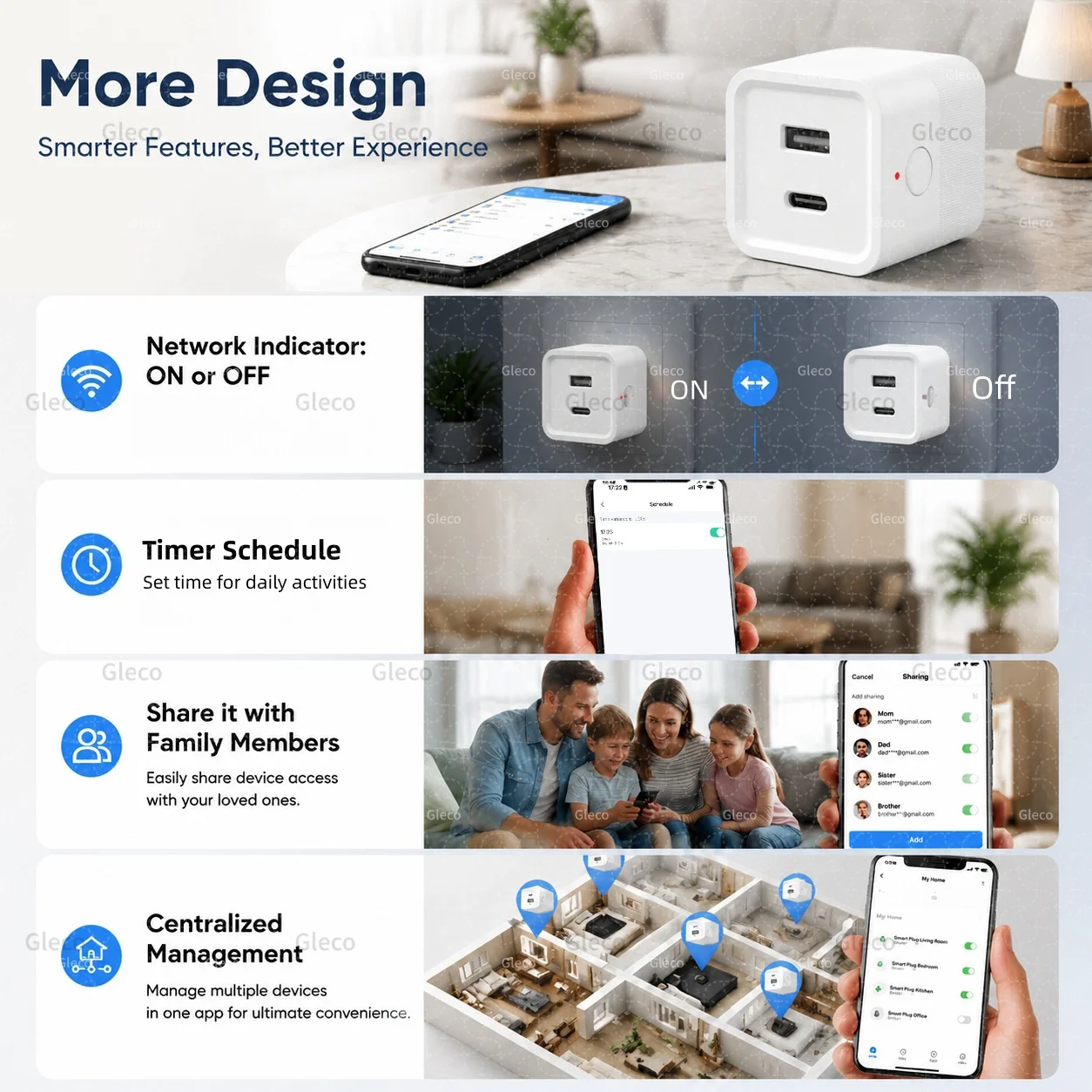 Zigbee USB-Adapter-Schalter 5V Mini TYPE-C USB-Stromadapter Smart Life Steuerung über Alexa Google Home Assistant TUYA 2MQTT Gateway – Detail 10
