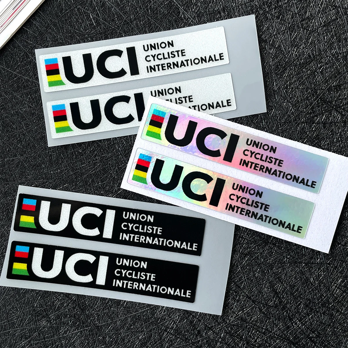 2Pcs UCI Style Reflective Lase - Mountain Biking Uci ulasan dan harga