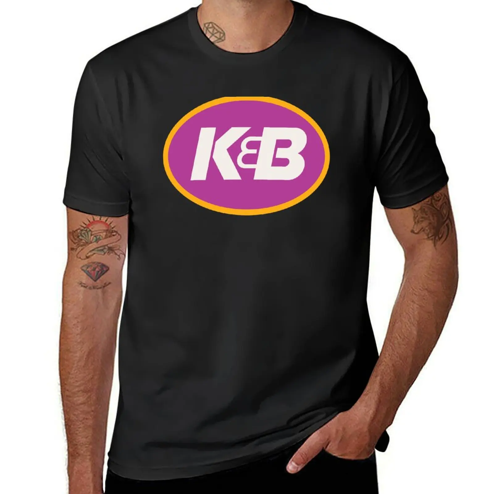 K&B 1990s T-Shirt for a boy Short sleeve tee quick-drying funny t shirts for men