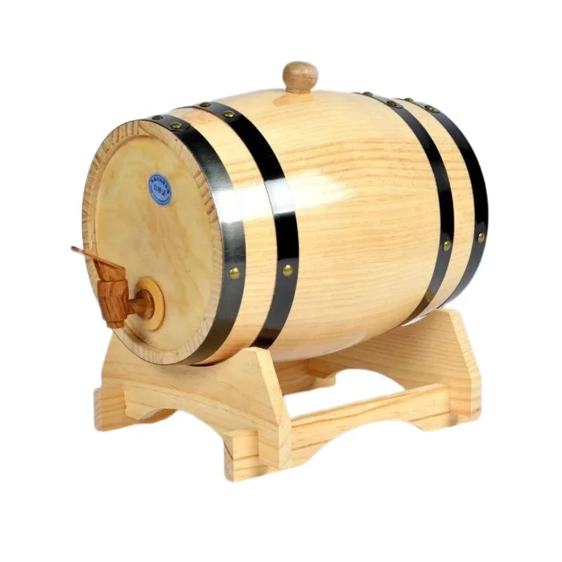 

Wood and home decoration using 5 liter barrels oak wooden beer barrels