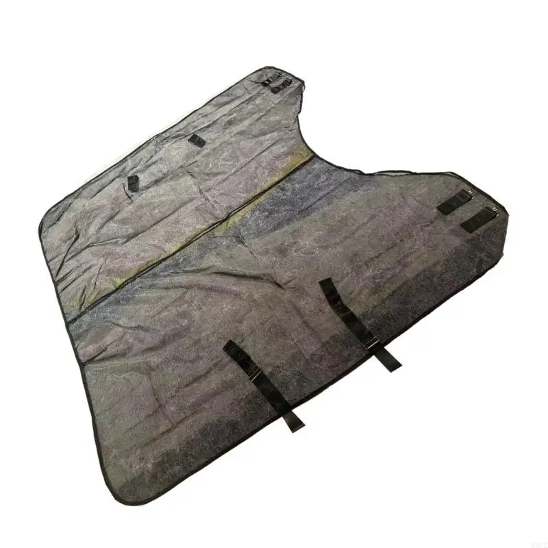 

68UC Saddles Cover Horse Show Essential Zippered Stretch Hood Ride Equestrian for Daily Training
