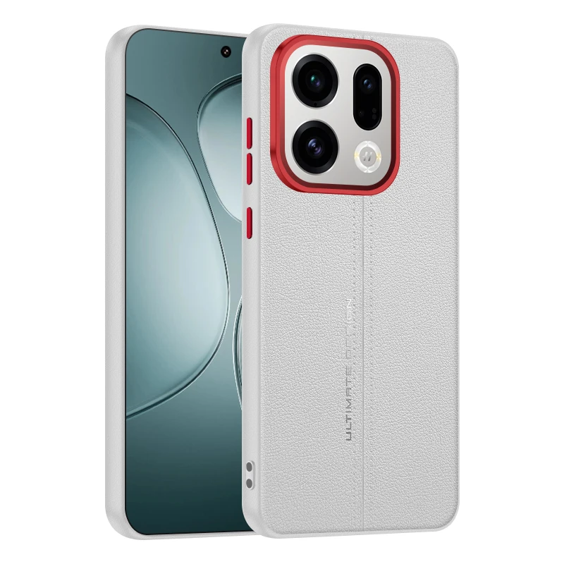 حافظة لهاتف OPPO Find X9 X8 Pro غطاء حماية صلب مضاد للسقوط من الجلد الفاخر لهاتف Find X8 Ultra X8s ممتص للصدمات #4