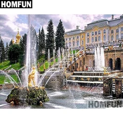 HOMFUN Full Square/Round Drill 5D DIY Diamond Painting