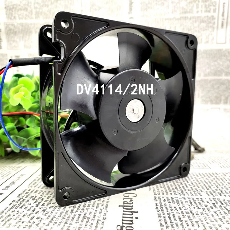 metal Axial flow fan 24V 1.33A 120*120*38mm All metal Silent Cooling Fan DV4114/2NH high air volume fan