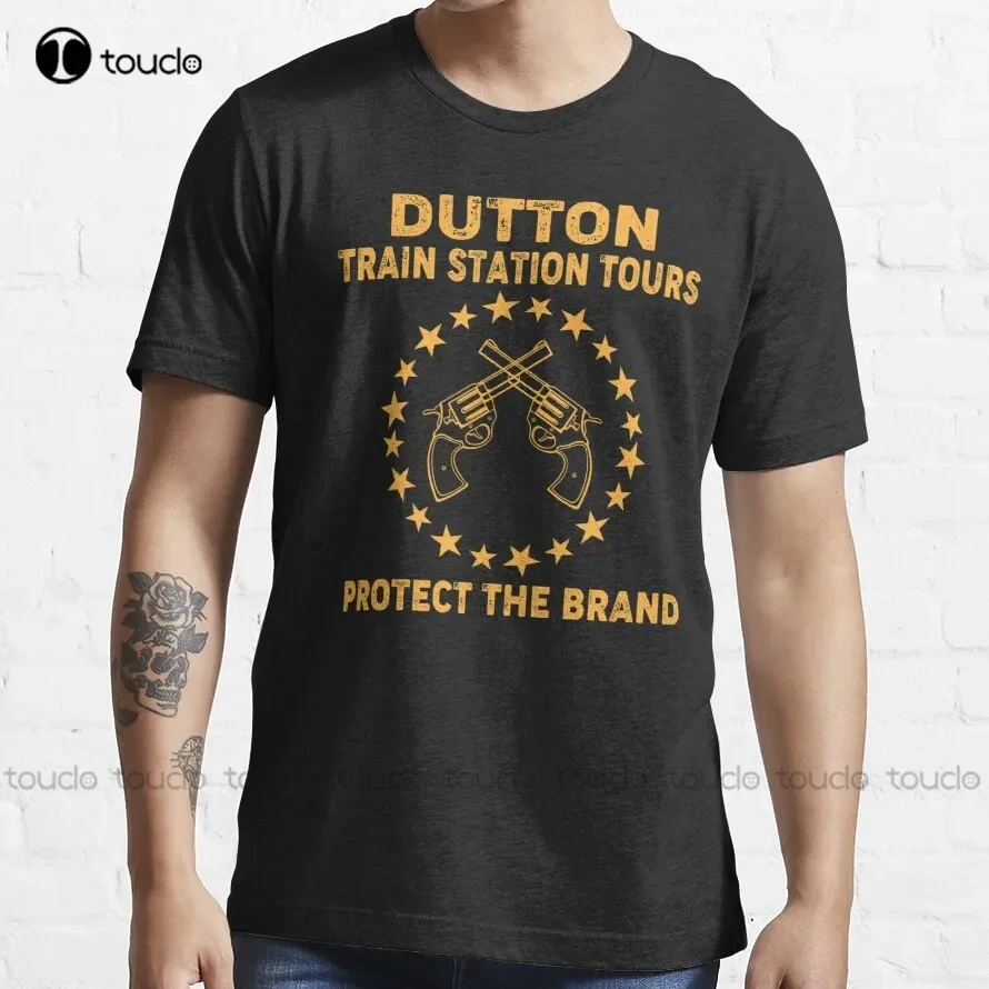 Dutton Train Station Tours T-Shirt Graphic T Shirts Custom Aldult Teen Unisex Digital Printing Tee Shirt Xs-5Xl Hd High Quality