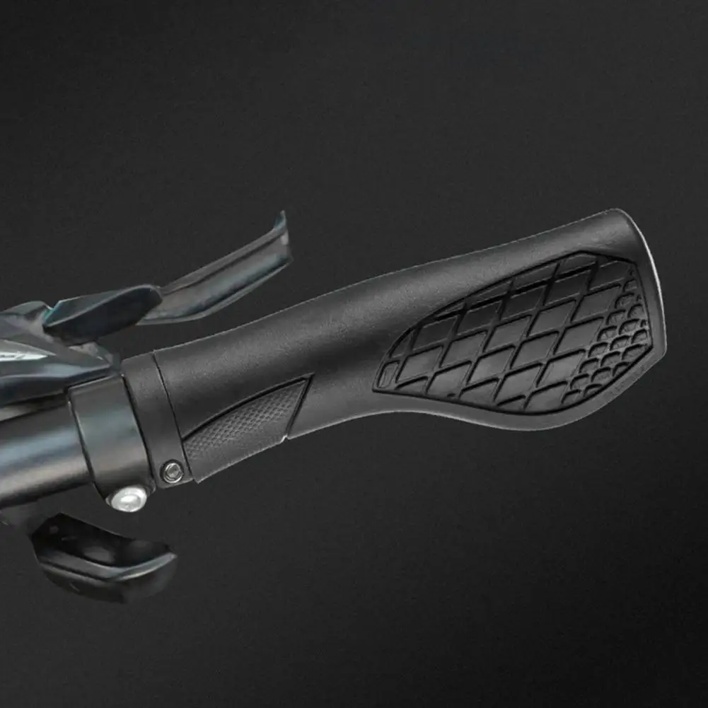 

Bike Supplies Bicycle Grips Shock-absorbing Non-slip Bicycle Handlebar Grips Lightweight Easy to Install A Pair of High-quality