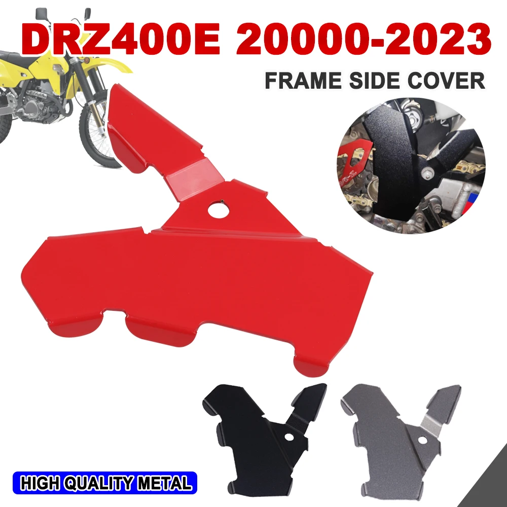 DRZ400E Frame Side Cover Guard Fairing Protector For SUZUKI DR-Z400E  DRZ400 E 2000 - 2019 2020 2021 2022 Motorcycle Accessories