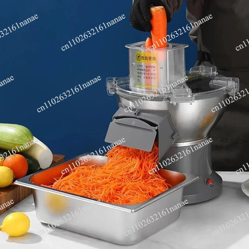 Commercial Multifunctional Electric Food Preparer 110V/220V Automatic Vegetable Treatment Tool