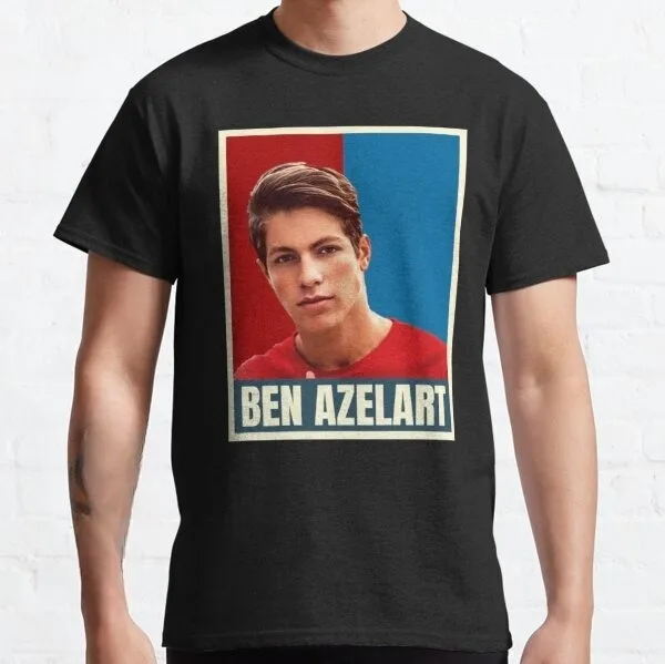 

Ben Azelart Merch Tee T-shirt Merch Men Short Sleeve Tee Unisex Tops Clothes Causal Female Y2K Tops