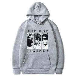 Hip Hop Legend Tupac 2Pac Hoodies Printing Cotton Men Hoodie High Way To Hell Music Cool Vintage Cool Autumn Fleece Sweatshirts