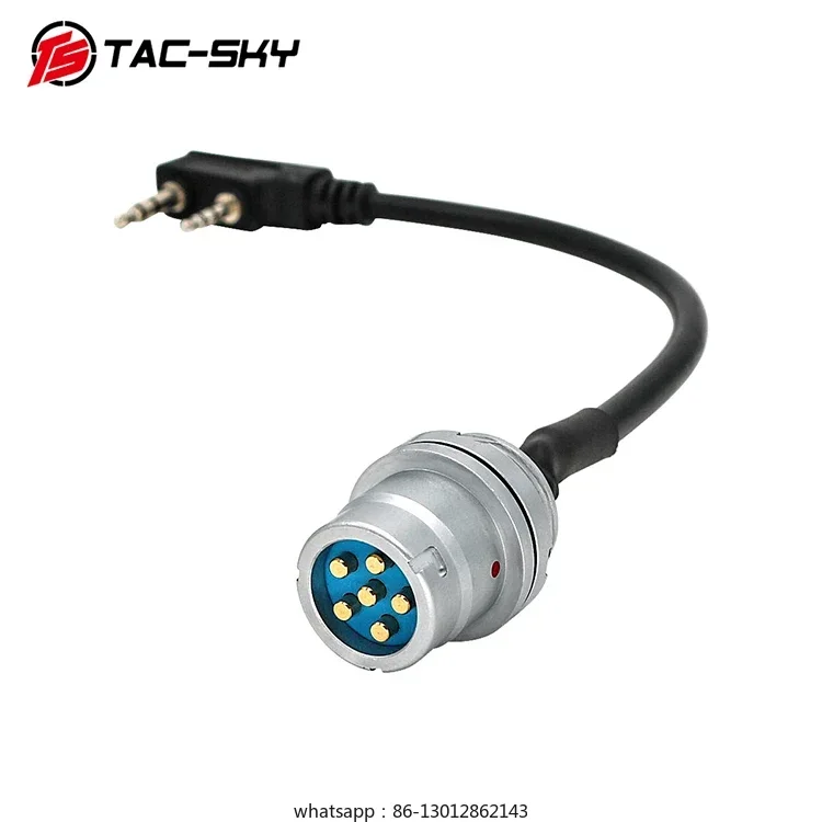 PRC152/148 modification U-283/U 6-pin base adapter K head, adapter cable