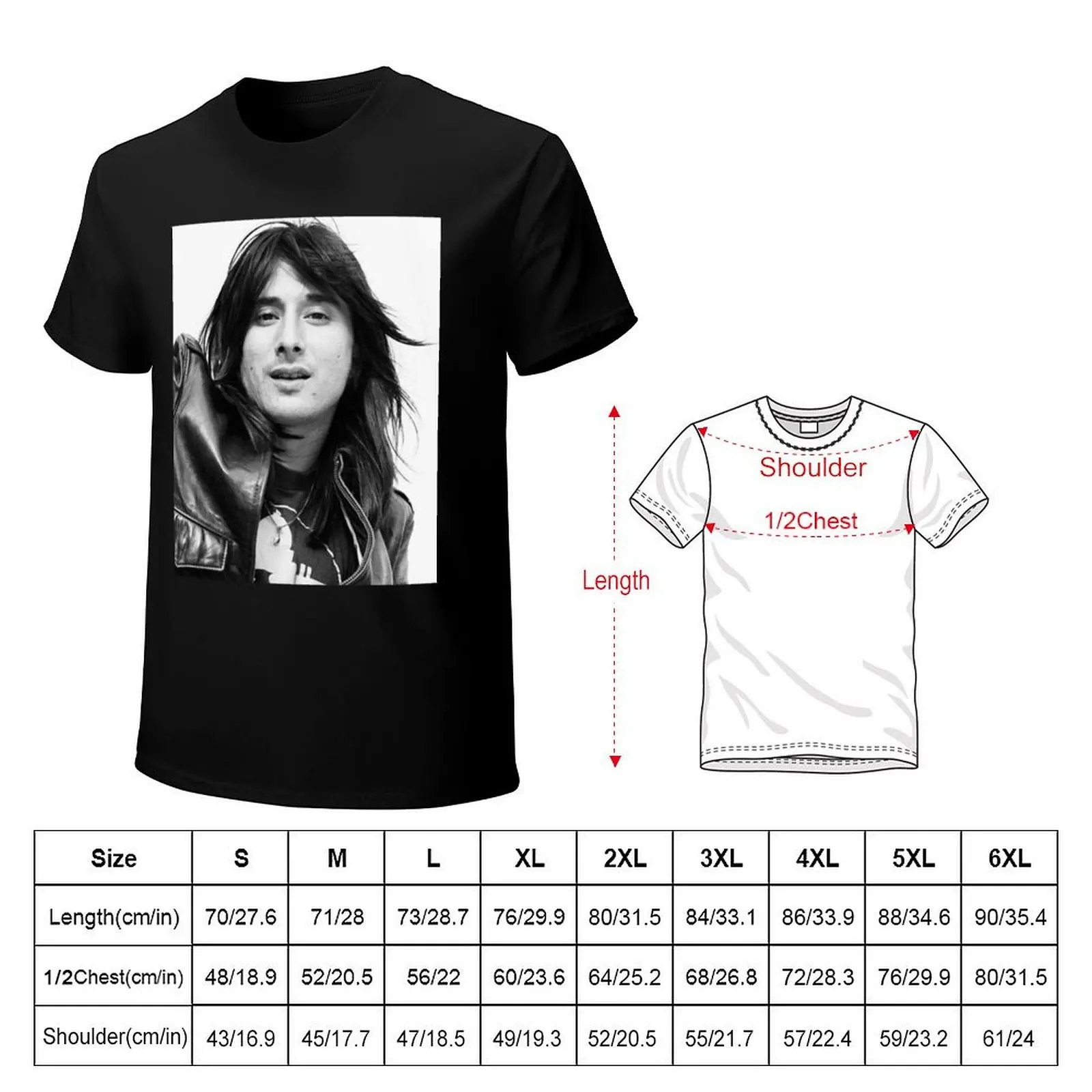 steve perry T-Shirt Plus Size Loose Fit T-Shirt