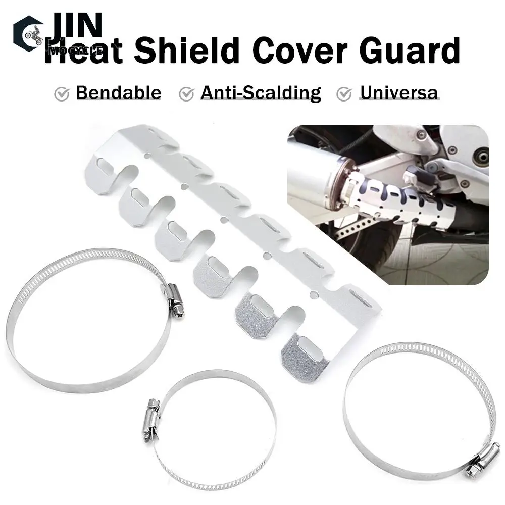 Exhaust System Middle Link Pipe Heat Shield Cover Guard Anti-Scalding Shell For 105-530 SXF XC XCW XCF XCFW EXC EXCF TP 6Day