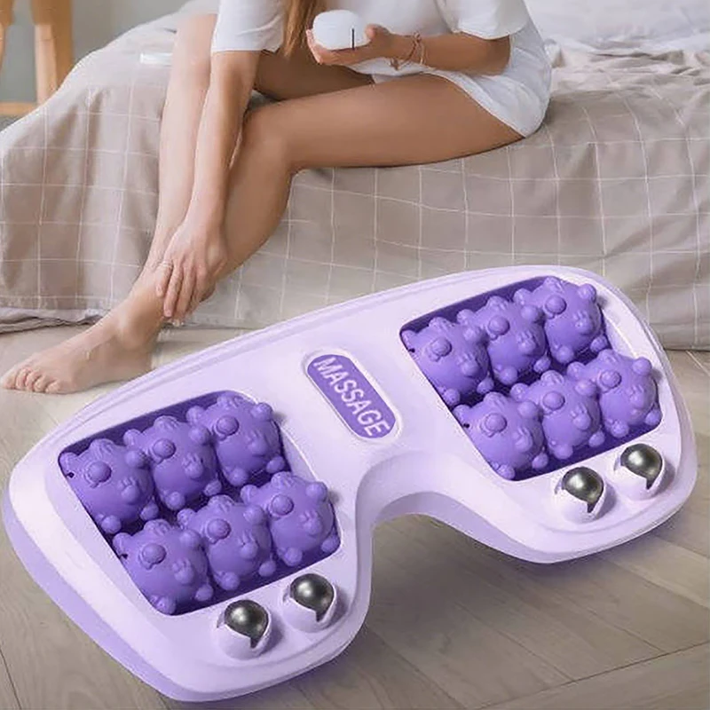 

Foot Roller Massager with Magnetic Beads Multi-Point Foot Massage Tool for Home Foot Therapy Relieve Foot Fatigue Health Care