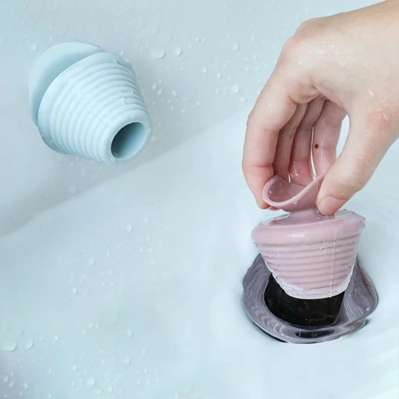 1PC Tub Stopper Siliconen Afvoerstopper Universele Bad Plug Douche Bad Gootsteen Drains Vervanging Badkamer Accessoires