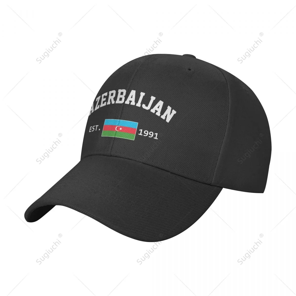 Baseball Cap Azerbaijan EST.1991 Independence Day Wild Sun Shade Peaked Adjustable Outdoor Caps