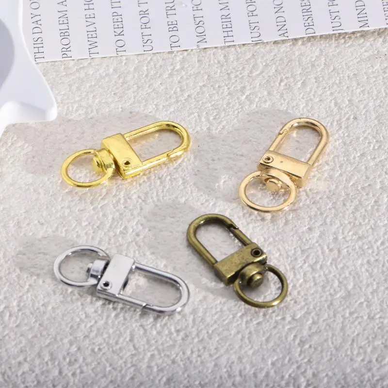 8pcs/lot Metal Universal Buckle Bag Buckle Multi Color Optional Key Buckle Alloy Buckle Lobster Buckle Bag Accessories