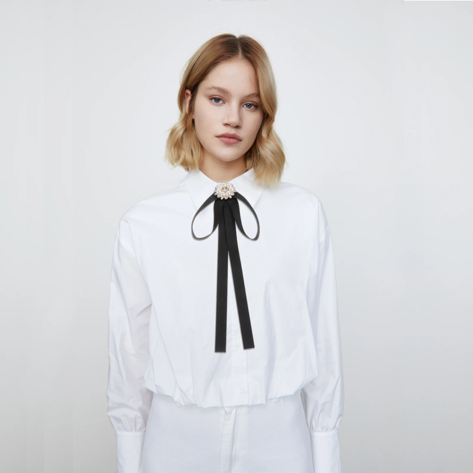 

3 Pcs Tie Accessories Ribbon Japanese Bow Tie Ladies Shirt Collar Women Japanese Style Butterfly Decor Fashion Bow