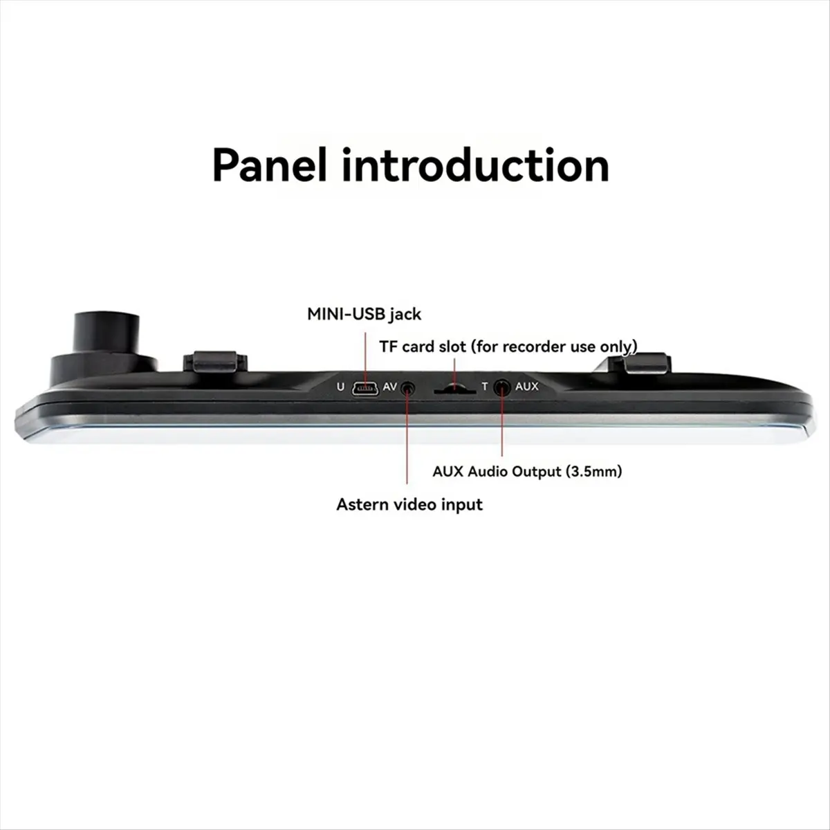 newT77 Rearview Mirror Recorder 9.36 Inch Carplay Driving Recorder Streaming Media HD Large Screen Bluetooth
