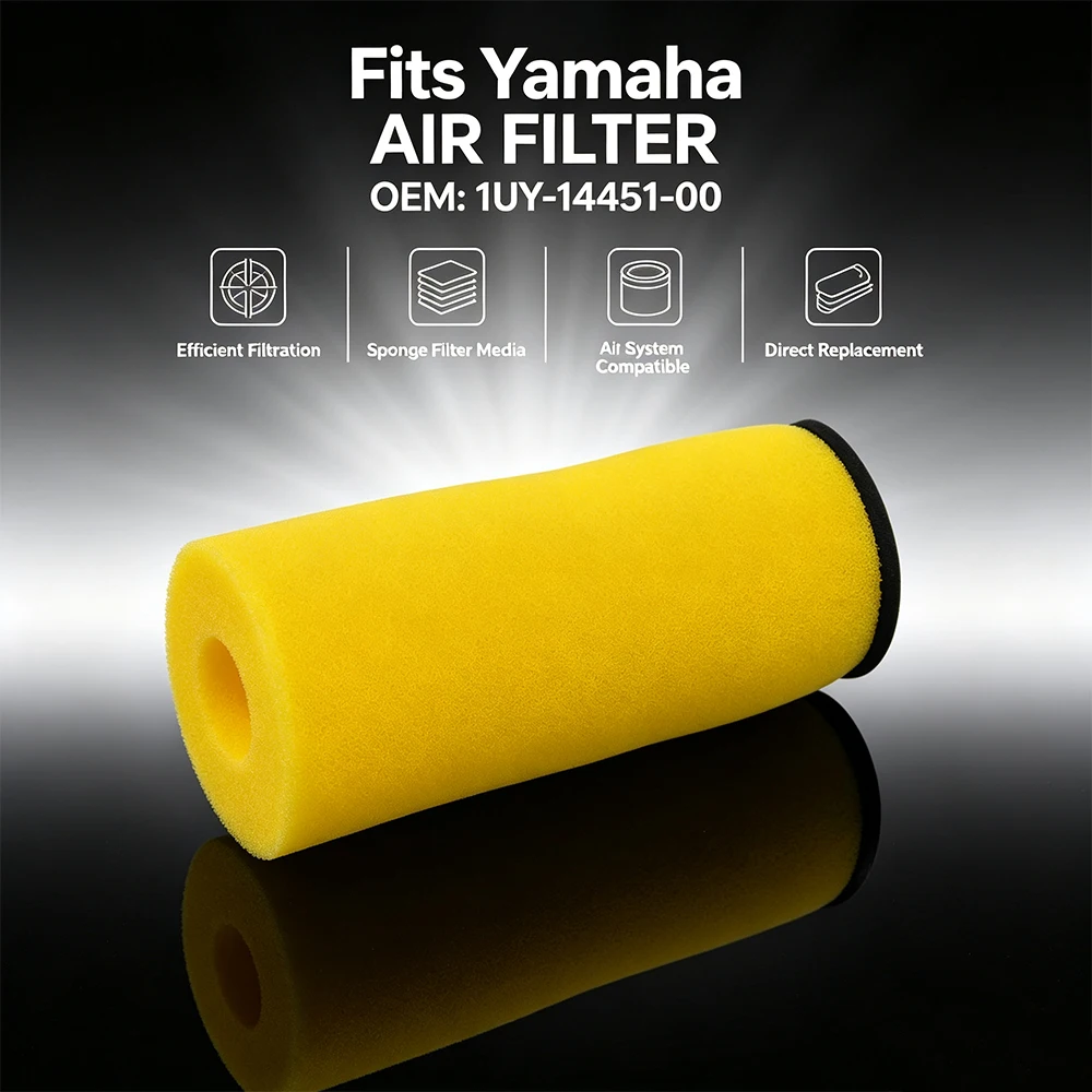 Motorcycles Air Filter for Yamaha YFM350FX YFM350R YFM350X Wolverine Warrior Raptor 350 YFM660FA Grizzly 660 1UY-14451-00