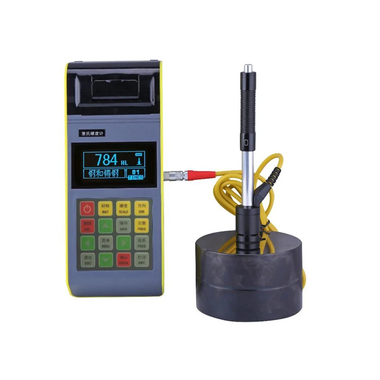 

SHL-160 Digital LCD Portable Leeb Hardness Tester with Printer, High Precision Metal Hardness Tester Price