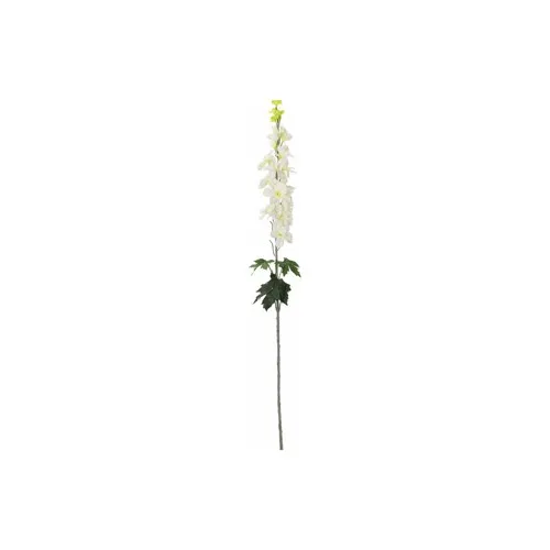 Tmall Home Design White Delphinium Artificial Blossom 110 cm