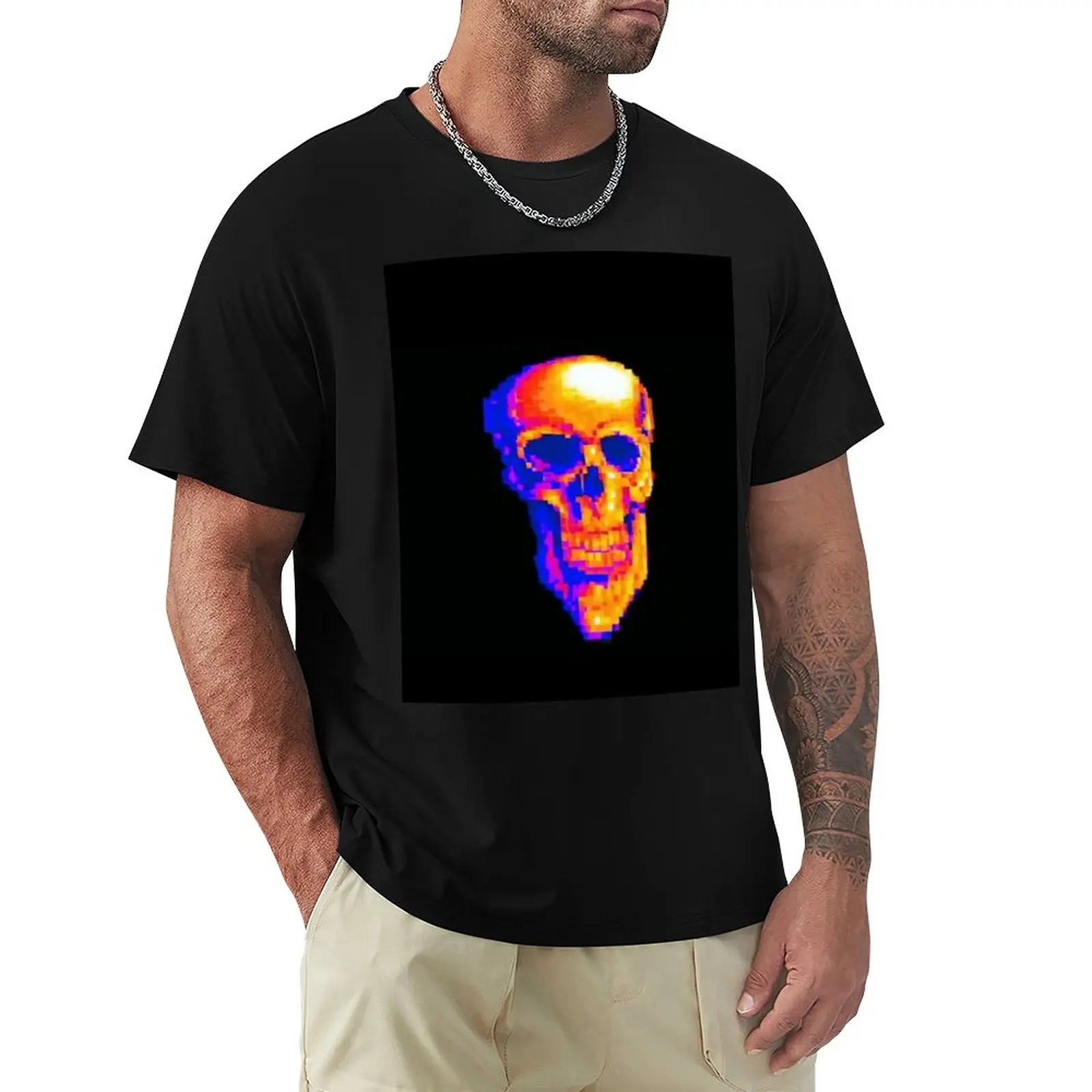 

MDE T-Shirt vintage clothes Blouse Short sleeve tee men