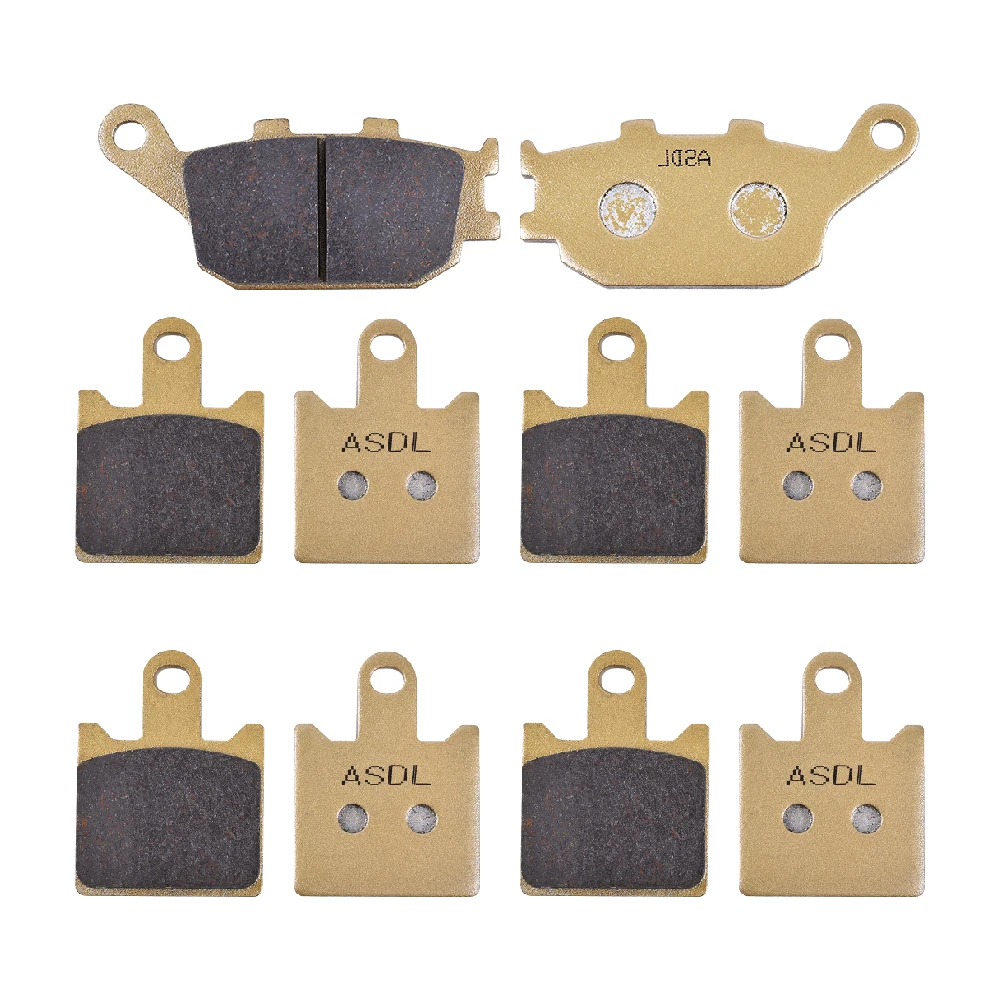 

Motorcycle Front Rear Brake Pads Set For Kawasaki Z1000 ZR1000 B7F B8F ZR1000B Z 1000 ABS ZR 1000 C7F C8F C9F ZR1000C 2007-2008