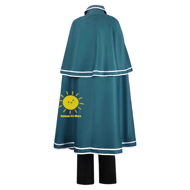 Anime sylphiette mushoku tensei reencarnação sem emprego cosplay traje sylphy uniforme manto peruca festa de halloween cos womena;2'k,8;