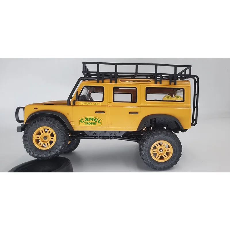 FMS FCX24M symulacja 3D druk wewnętrzny błotnik dekoracja na 1/24 zdalnie sterowany samochód gąsienicowy kubek wielbłąda Land Rover Defender części D110