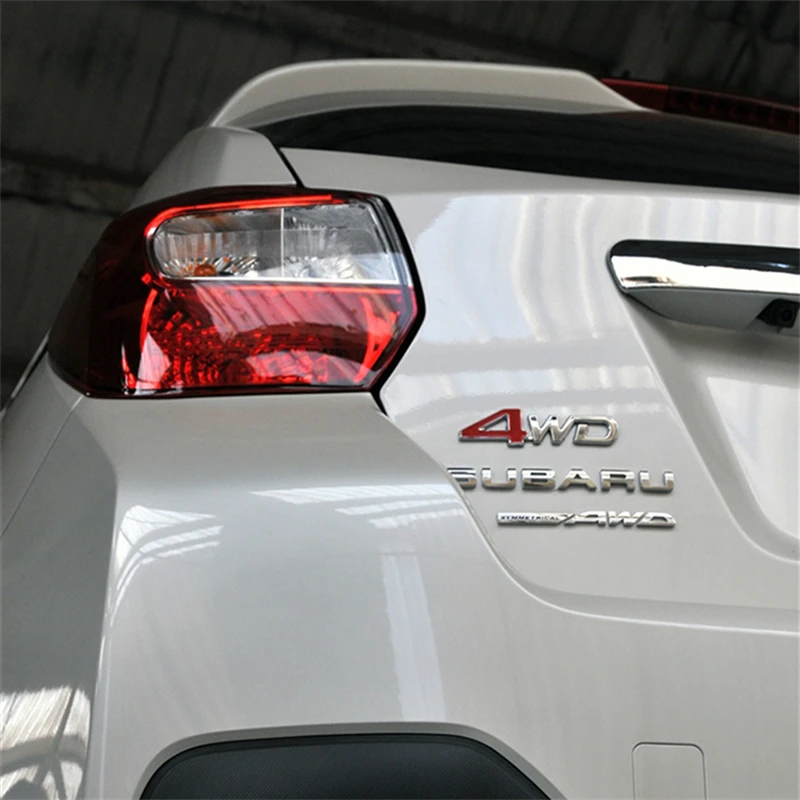 

Subaru Forester Proud Tiger XV Lishi Chipeng наклейка на полный привод автомобиля наклейка на заднюю дверь 4WD модифицированный логотип автомобиля