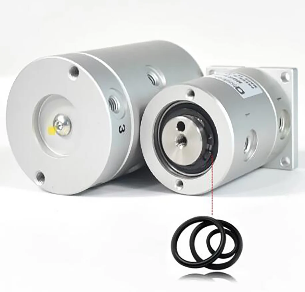 SMC Type High-Speed Pneumatic Rotary Joint, 360-Degree Slip Ring Multi-Way Joint MQRF