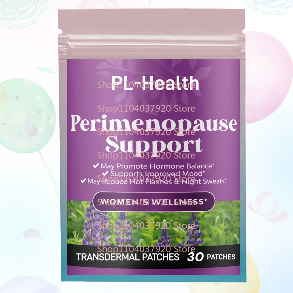 

30 Patches Perimenopause Transdermal Patches for Women Hot Flashes Night Sweats Hormone Balance and Mood Support