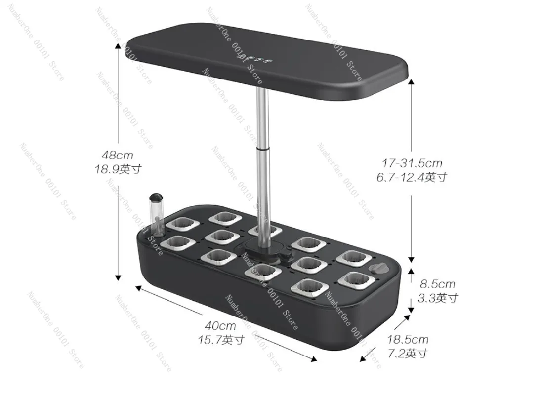 Smart hydroponic planter, smart planter for indoor garden
