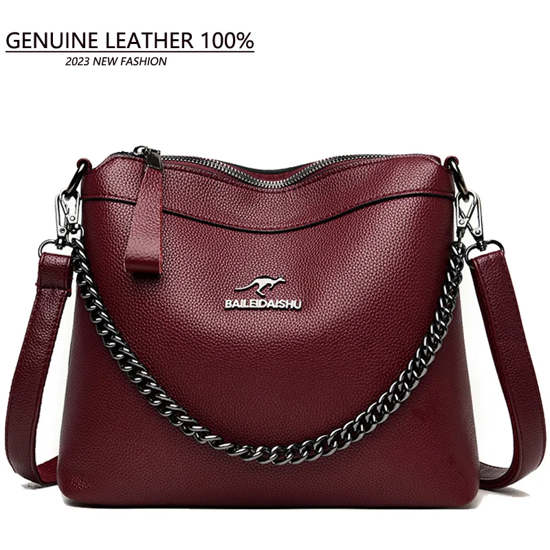 New Chain Shoulder Women\'s Bag Luxury Handbags 2024 Chain Bag Soft Bags High Quality Crossbody Designer Tote Bags for Women