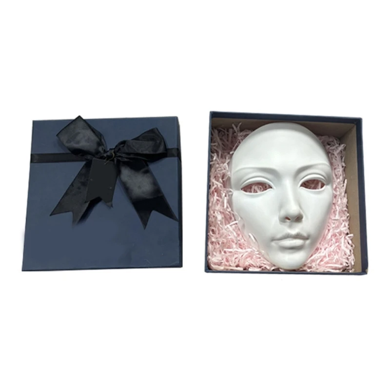 652F Masquerade Mask Mask Mask เต็มหน้าสำหรับผู้หญิงคอสเพลย์