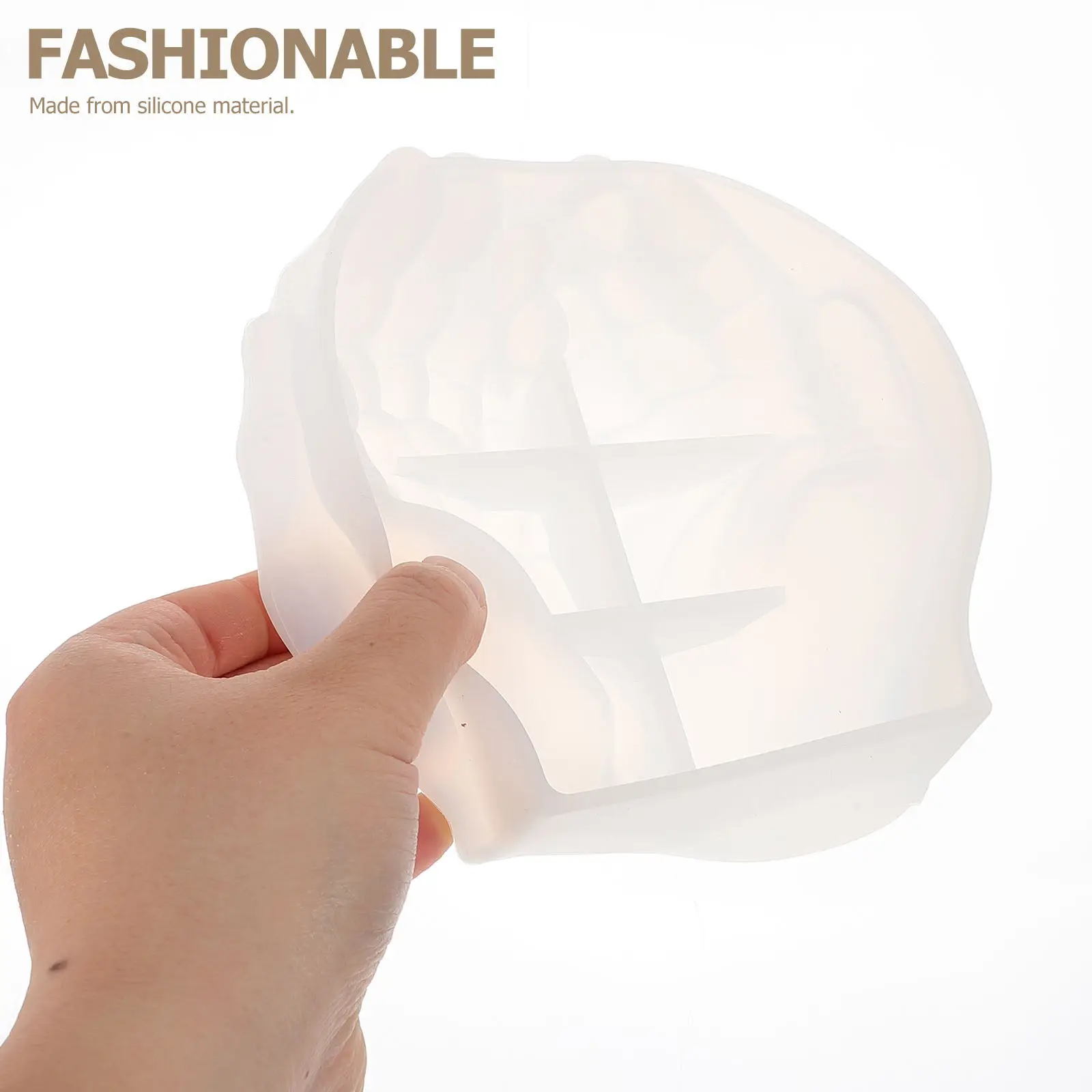 Hand-Shaped DIY Silicone Vase Mold Double Hands Flowerpot Mold for Home Floral Decor and Crafting Vase Flower Silicone view 4