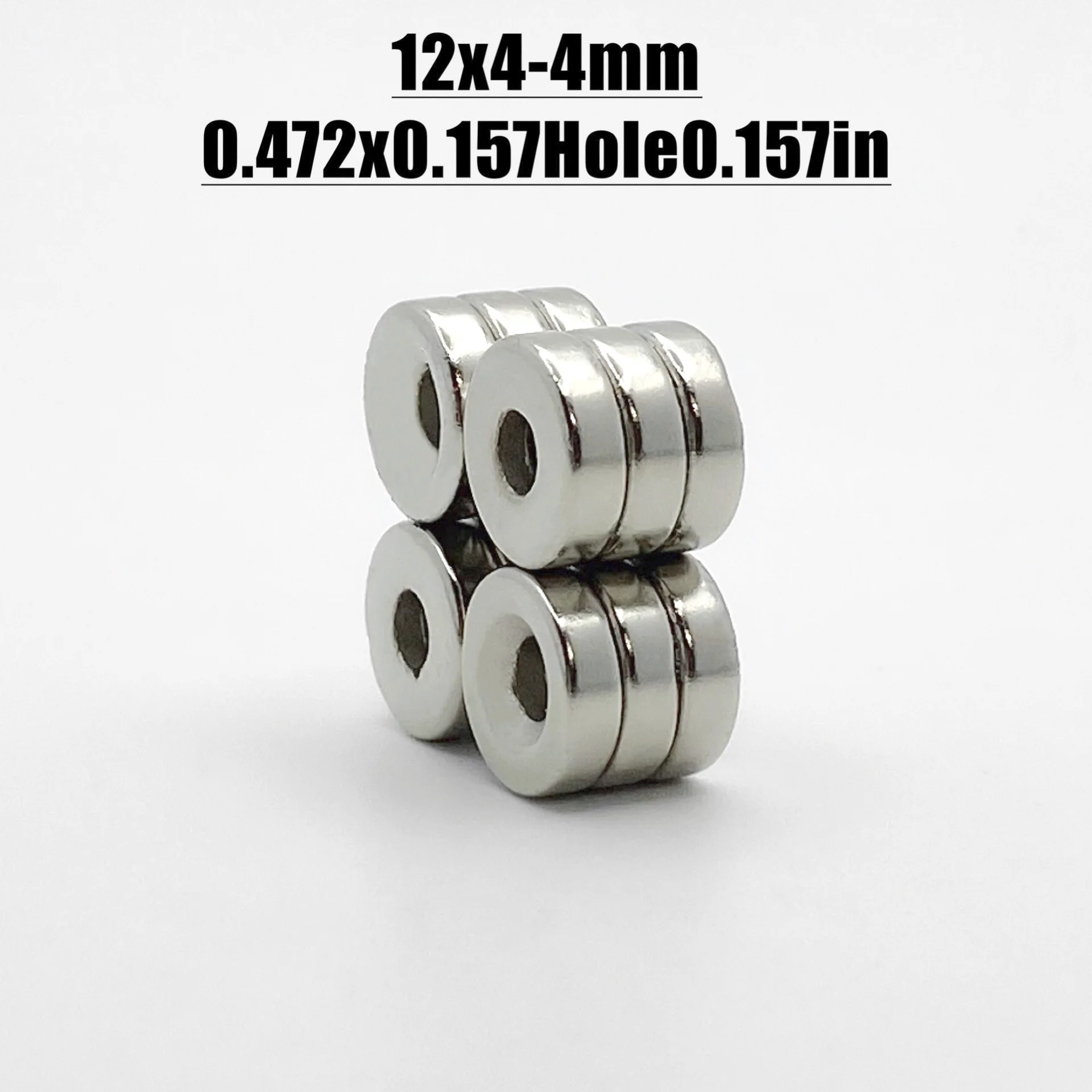 20-300pcs 12x4-4mm Magnet Neodymium Magnet N35 NdfeB Permanent Magnetic Imanes Fridge Magnets Round 12*4-4 Magnet Accessory