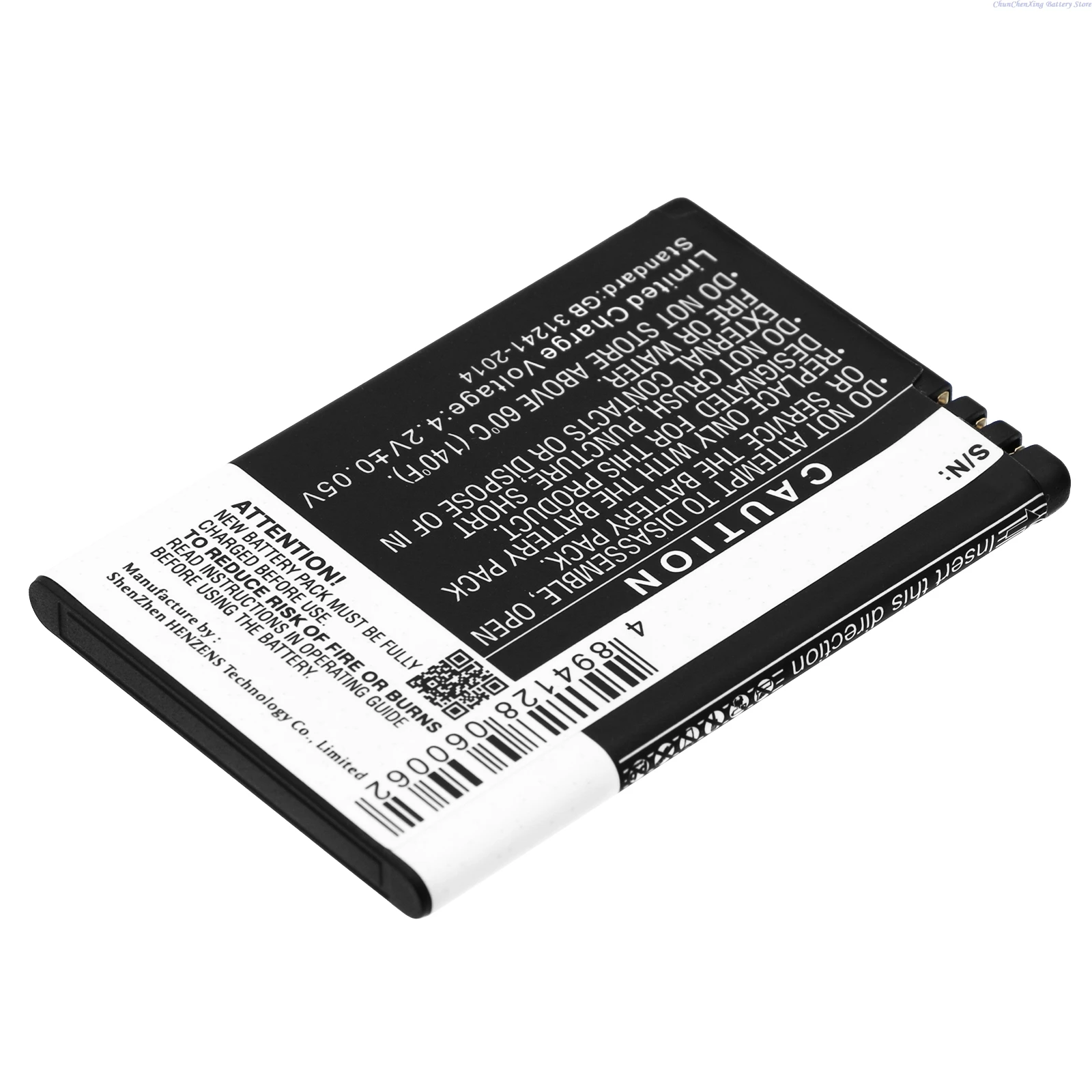 Bateria de 3.7v 1700mah he9701n r001710000 para sonocaddie v350 v500 G-4L, para zoomax neve, neve 4.3 ", lupa de vídeo portátil
