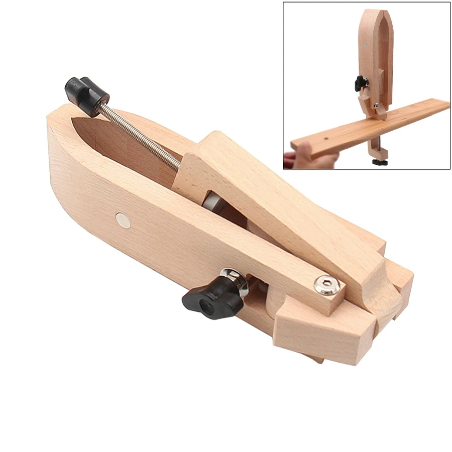 

Wood Leather Craft Clamp Clip Table Desktop Lacing Stitching Pony Horse Clamp Wood DIY Hand Sewing Lacing Craft Making Tools