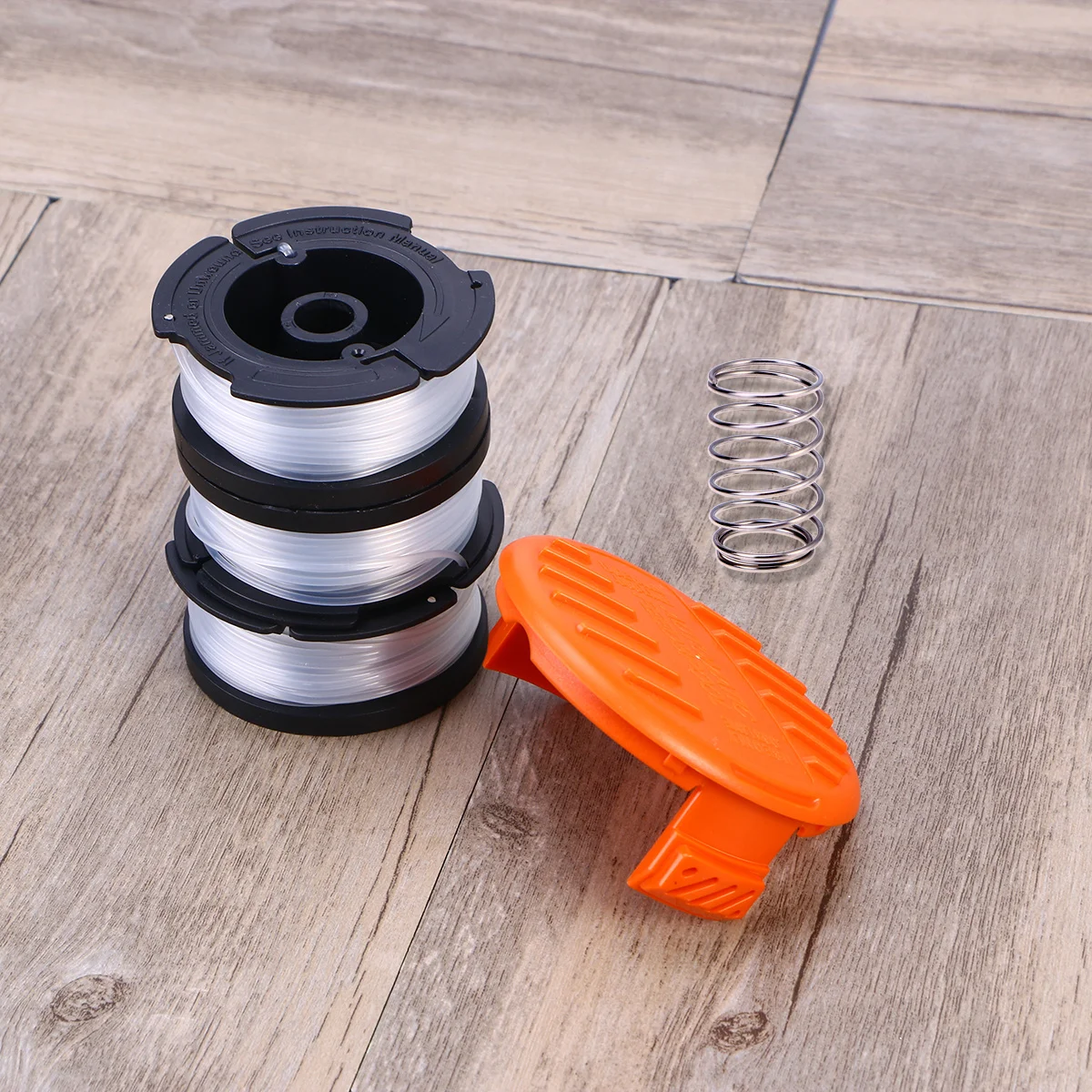 

10Packs 30ft Nylon Trimmer Line 0065 Inch 8 Spools 1 Cap 1 Spring Durable Easy Install Fits Multiple Models