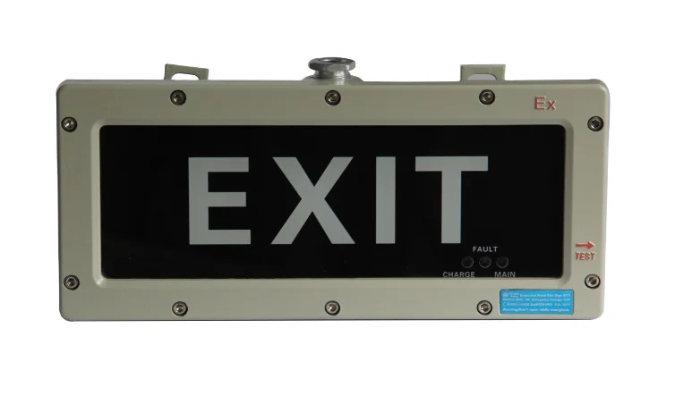 3W Explosion proof Exit sign light industrial flameproof escape indicator lamp IP65 Ex-proof emergency lighting