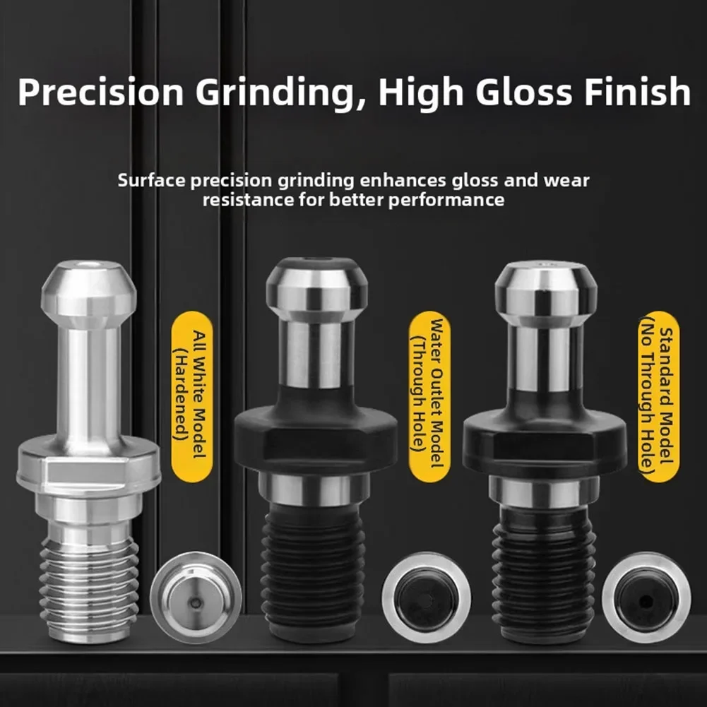 45 Pull Nail BT30 Pull Stud For Milling Machines 40CrMnTi 20CrMnTi Cnc Machining Wear Resistance Rust Proof Accuracy Grinding