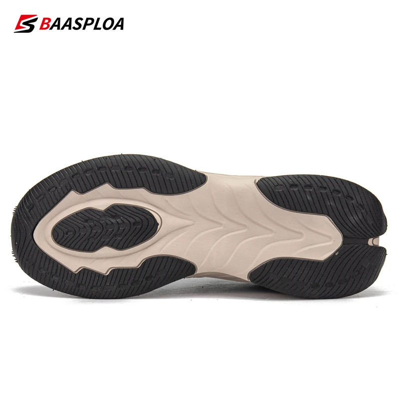 2023 New Men\'s Running Sneakers Lightweight and Comfortable Male Walking Shoes Fashion Brand Baasploa Casual Shoes