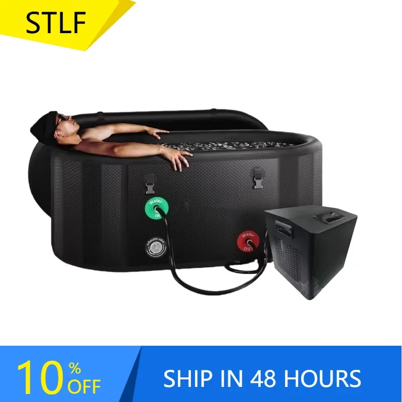 

YTYIN Factory Sale 0.5hp WIFI Control Cold Plunge Water Chiller Portable Ice Bath Tub With Cooling System For Athletes Recovery