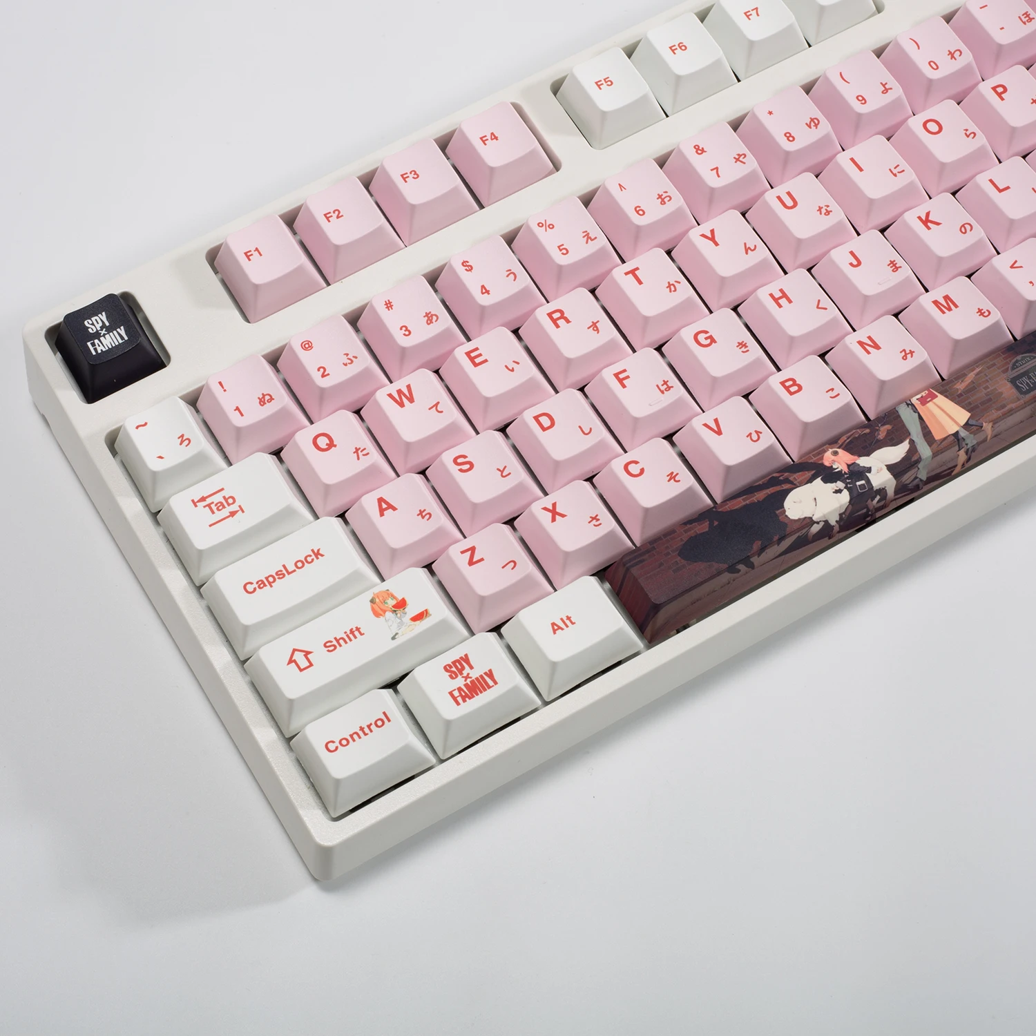 

Themed keycaps spy playhouse, original factory height PBT sublimation suitable for most mechanical keyboards